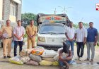 Manchar Theft Case | मंचरमध्ये गोडाऊन फोडून लाखोंची चोरी; CCTV फुटेजवरून आरोपी ताब्यात, ७.८६ लाखांचा मुद्देमाल जप्त