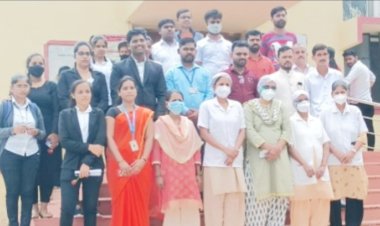 चांडोली ग्रामीण रुग्णालयात कायदेविषयक शिबिर संपन्न : अँड.देविदास शिंदे पाटील