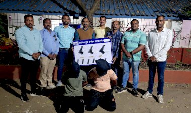 गावठी पिस्तुल बाळगणाऱ्या दोघांना अटक