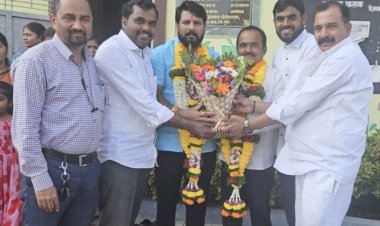 संतोषनगर ग्रामपंचायतच्या उपसरपंचपदी प्रशांत कड यांची बिनविरोध निवड