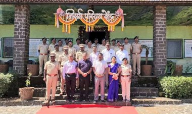 वन मंत्री सुधीर मुनगंटीवार यांच्या हस्ते भिमाशंकर येथील महादेव वन निसर्ग परिचय केंद्राचे उद्धघाटन