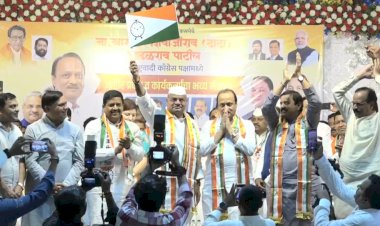 आढळराव पाटील यांचा शिवसेनेला अखेरचा जय महाराष्ट्र ; राष्ट्रवादी पक्षप्रवेश झाला