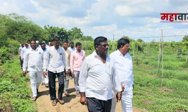 जालना जिल्ह्यातील कडवंची गावाला खेड तालुक्यातील शेतकऱ्यांनी दिली भेट
