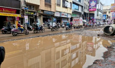 Khed | राजगुरुनगर - वाडा रस्त्याचे काम कासव गतीने