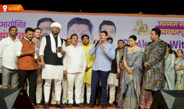 Khed | शिवसेना पुणे जिल्हा संघटक अक्षय जाधव यांच्या संकल्पनेतून सन्मान नारी शक्तीचा सन्मान