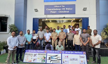 Crime Pimpri- Chinchwad |सराईत चोरट्यांचा थरारक पाठलाग, गोळीबारानंतर ३ आरोपी जेरबंद