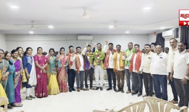 Khed Gram Panchayat Officers Association election | खेड ग्रामपंचायत अधिकारी संघटनेच्या अध्यक्षपदी  शंकर ढोरे अध्यक्षपदी विजयी तर उपाध्यक्षपदी रवींद्र उगले व सचिवपदी बाबाजी चव्हाण बिनविरोध