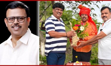 वृक्षारोपणातून साजरा झाला अविनाश कहाणे यांचा वाढदिवस; ढुम्या डोंगरावर पिंपळ-उंबराची लागवड