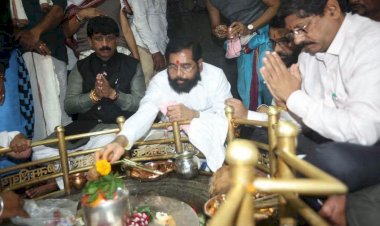 श्रावणातील तिसऱ्या सोमवारी भीमाशंकरमध्ये एकनाथ शिंदेंचा रुद्राभिषेक; मंदिर परिसर विकासासाठी २८८ कोटींचा आराखडा