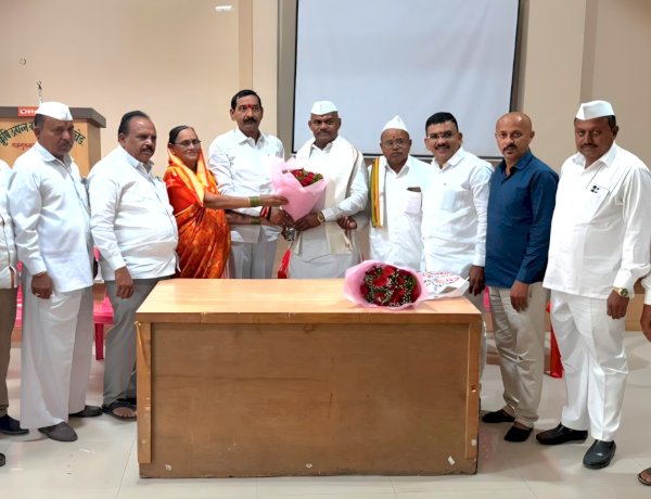 शिंदे विकास सोसायटीच्या अध्यक्षपदी मेजर दत्तात्रय टेमगिरे यांची बिनविरोध निवड