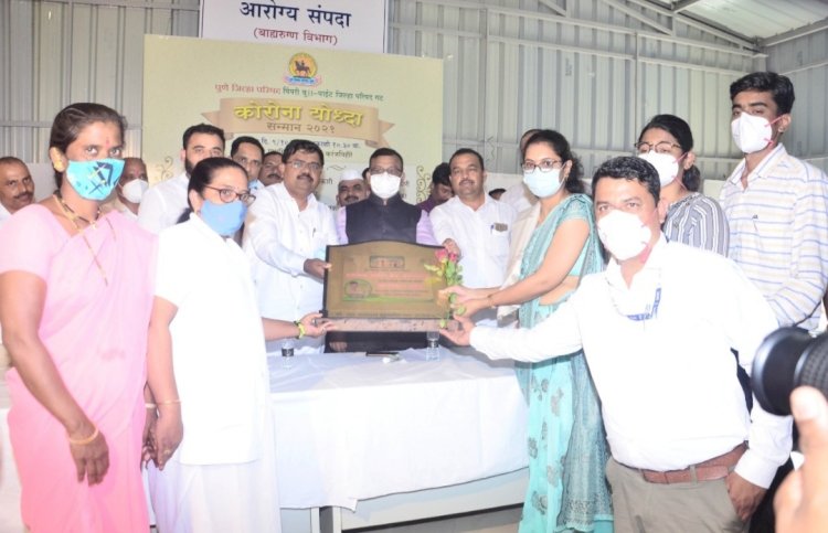 कोरोना रुग्णांची सेवा करणारेच खरे कोरोना योद्धे : जिल्हा आरोग्य अधिकारी डॉ.भगवान पवार