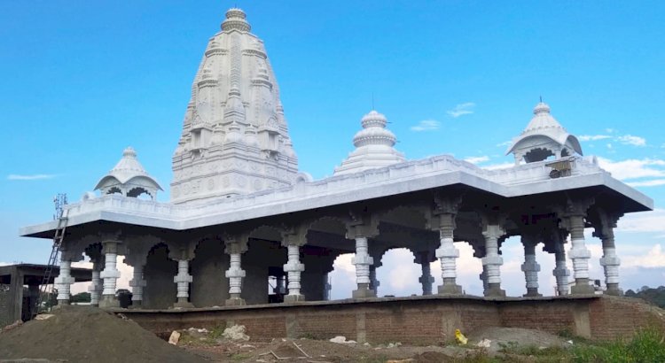 संतोषनगरला सव्वा कोटी खर्चाच्या ग्रामदैवत भैरवनाथ महाराज मंदिराची उभारणी
