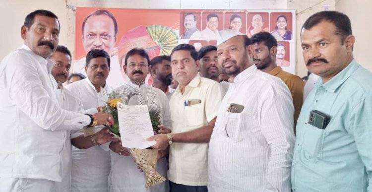 राष्ट्रवादी काँग्रेसपक्षाच्या खेड तालुका सरचिटणीसपदी अनिल राक्षे यांची नियुक्ती