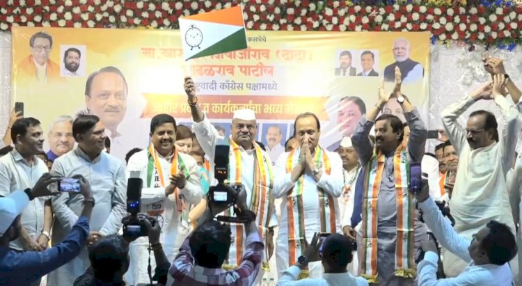 आढळराव पाटील यांचा शिवसेनेला अखेरचा जय महाराष्ट्र ; राष्ट्रवादी पक्षप्रवेश झाला