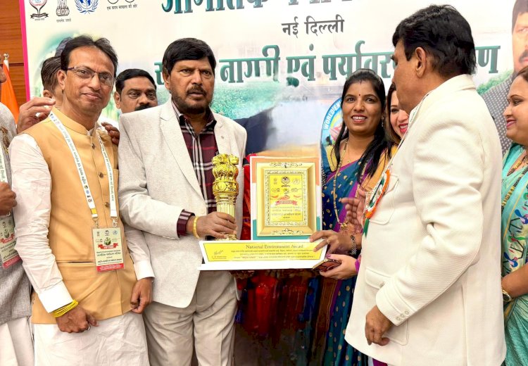 Khed | राष्ट्रीय उत्कृष्ट सरपंच पुरस्काराने सरपंच पुजा विश्वास बुट्टेपाटील यांचा सन्मान