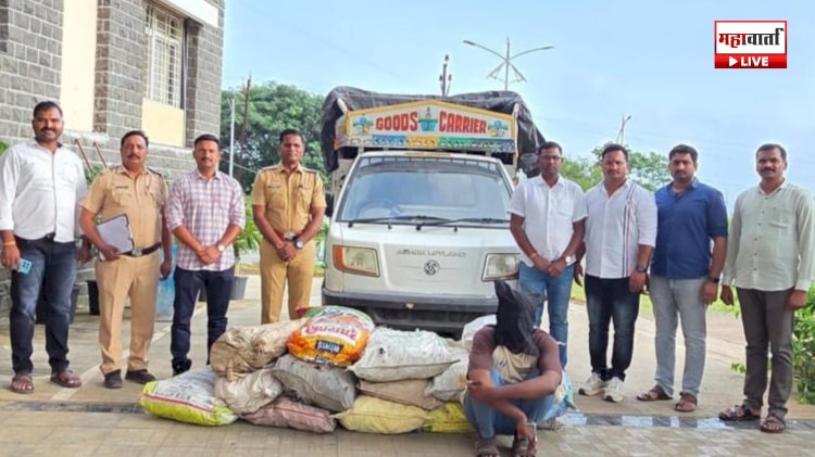 Manchar Theft Case | मंचरमध्ये गोडाऊन फोडून लाखोंची चोरी; CCTV फुटेजवरून आरोपी ताब्यात, ७.८६ लाखांचा मुद्देमाल जप्त