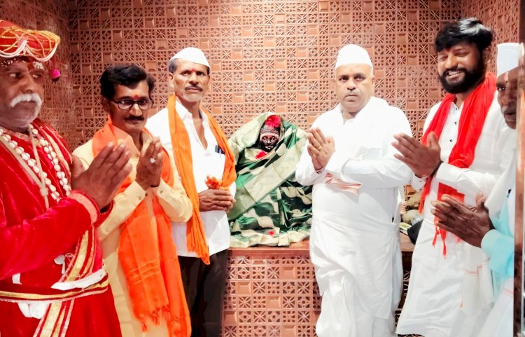 लोकनेते स्व.अजितदादा पवार यांचे अपूर्ण कार्य पालकमंञी सुनेत्रा पवार पूर्ण करतील :- ह.भ.प.लक्ष्मण महाराज मेंगडे